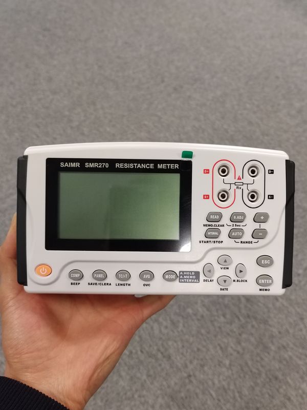 4VA Handheld Battery Tester Battery Resistance Tester Dengan USB / EXPORT Interface Untuk Pengujian Baterai