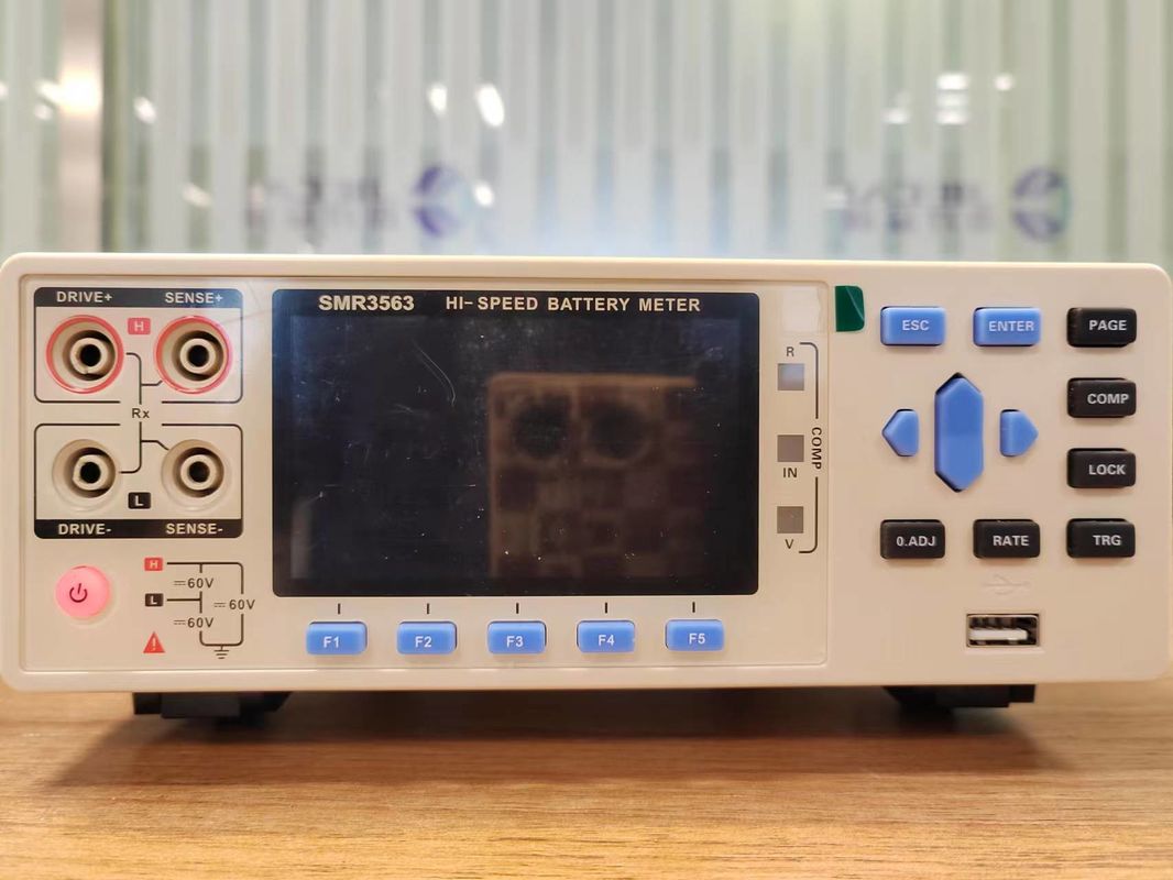 Baterai Impedansi Tester Meter Handler Interface / RS-485 / Ethernet Interface / USB Flash Drive Interface