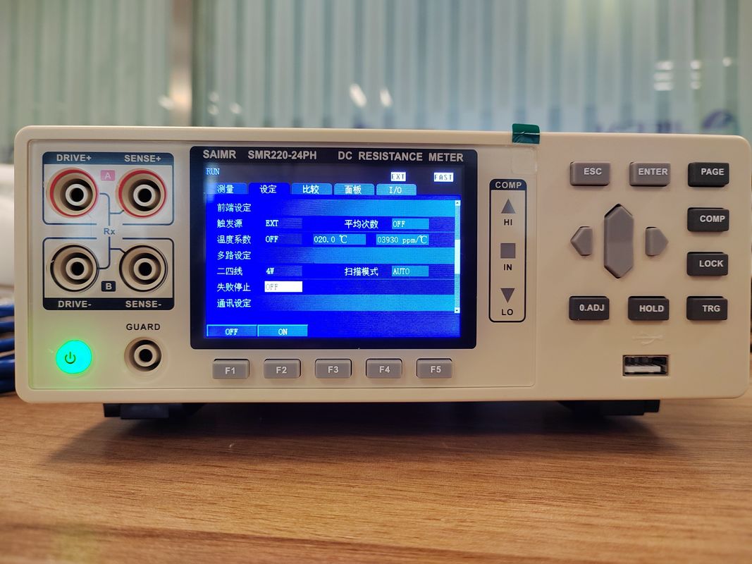 Tester Tegangan Tinggi Saluran Tunggal / Saluran Multi DC Current Resistance Tester 2kg