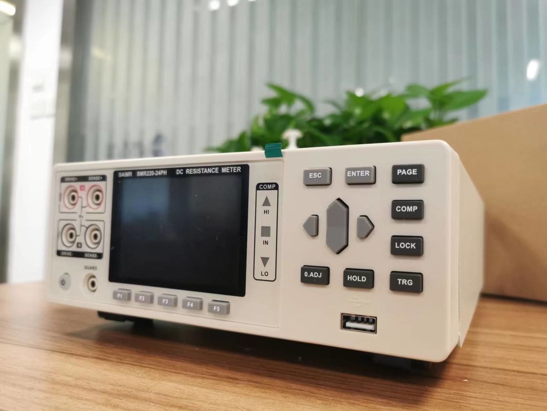 Tester Tegangan Tinggi DC Resistance Meter LAN / RS232 / IO Interface