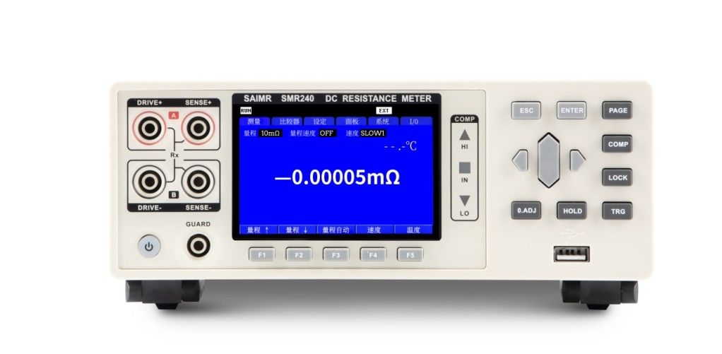 DC Resistance/NTC Test Tester Tegangan Tinggi dengan Kemampuan Sorting 12 bit